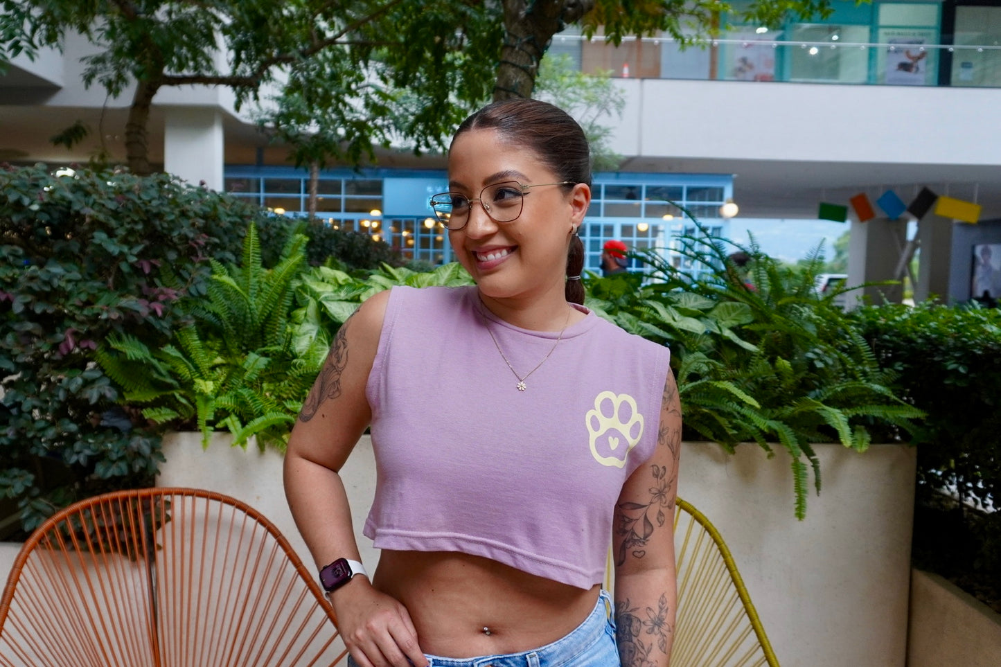 A girl's Heart - CROPTOP
