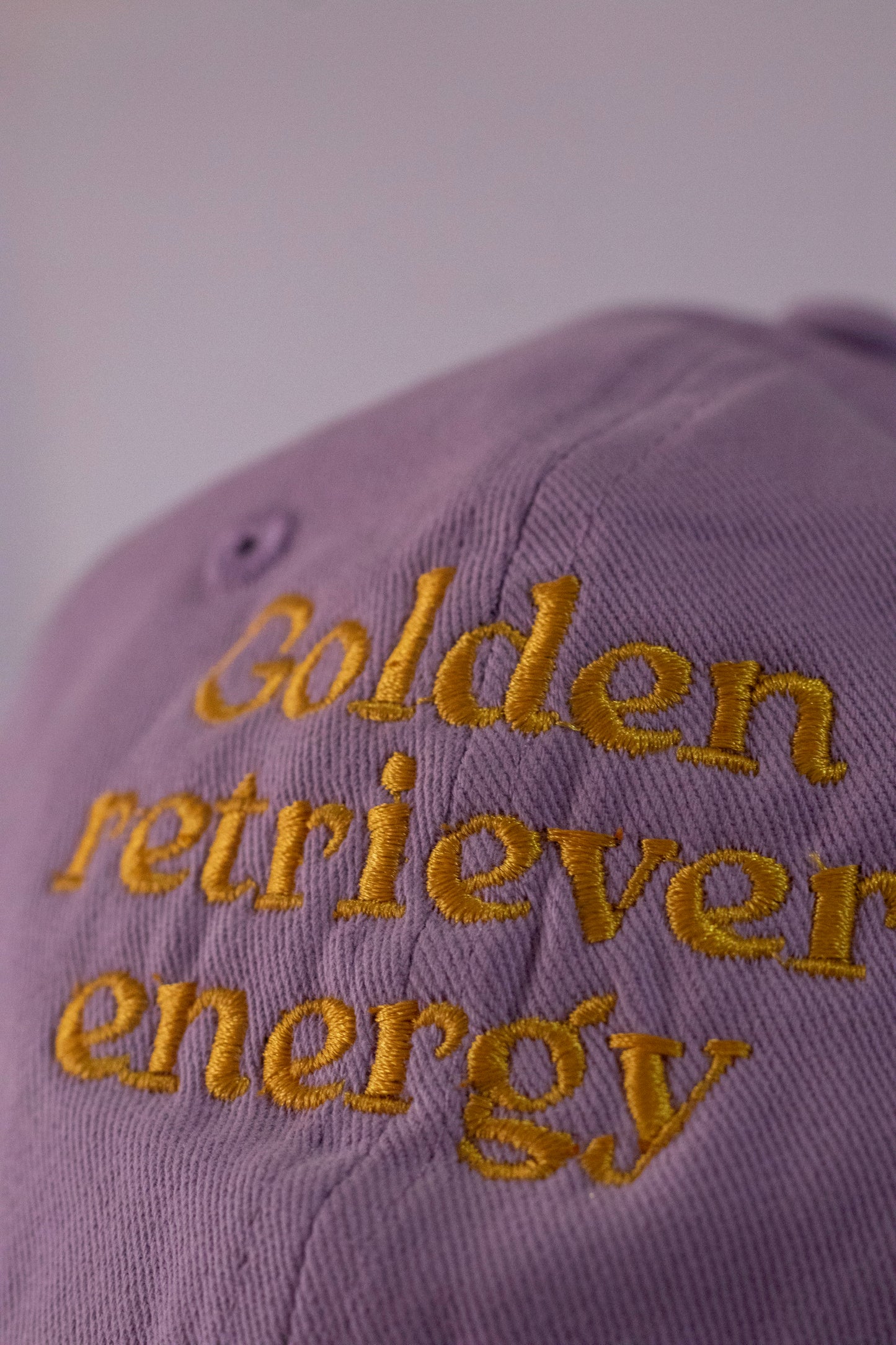 Gorra “Golden Retriever Energy”