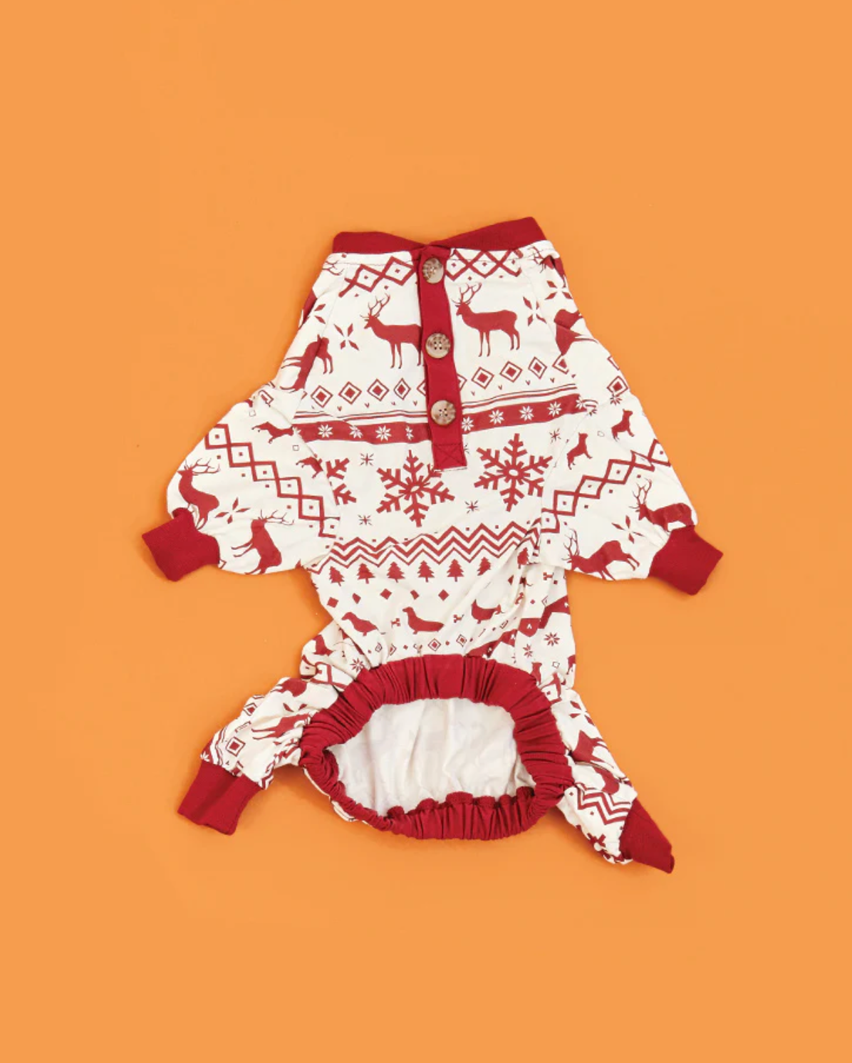 Festive Fam Dachshund - Doggie Pijama GT